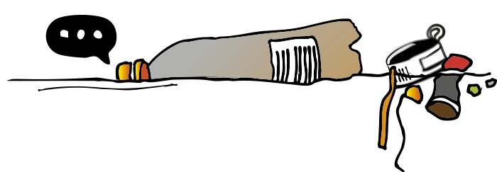 Innostu Itämerestä, Roskat